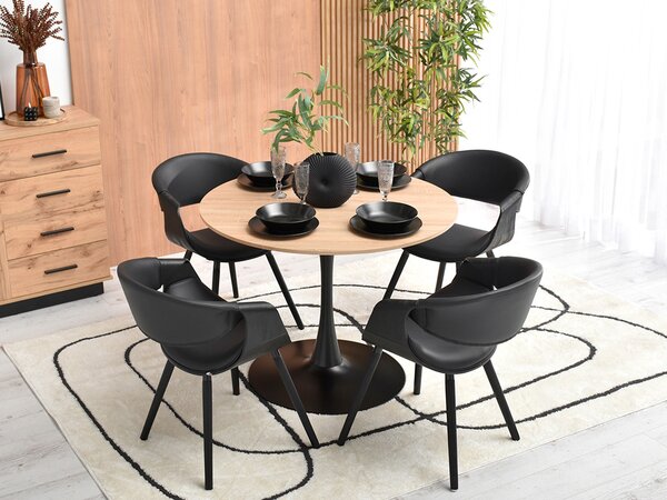 Scaun Bjorn K (negru). Promo -14%. 1110929