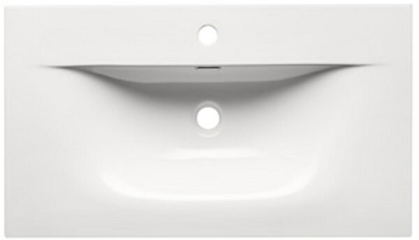 Comad Sky lavoar 80x46 cm dreptunghiular încastrat alb luciu SKY 80-8099