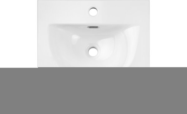 Comad Sky 3 lavoar 50x40 cm dreptunghiular mobilier alb luciu SKY 3 50CM DP (E-8099-3-50)