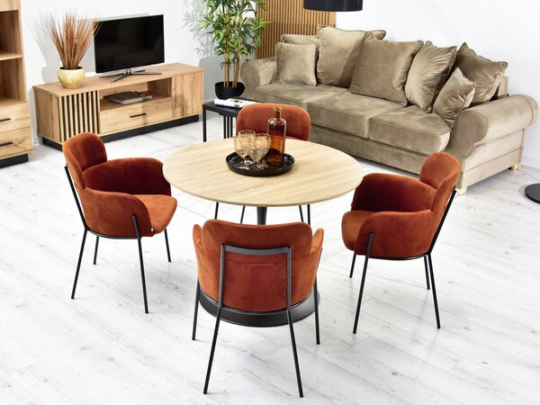 Scaun Baggie K (cupru + negru). Promo -14%. 1110950
