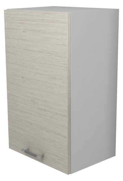Corp haaus Lecce, 1 Usa, Lemn Alb/Alb, 40 x 30 x 65 cm
