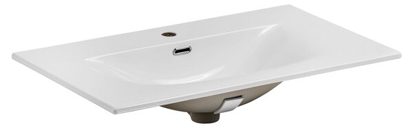 Comad Sky lavoar 80x46 cm dreptunghiular încastrat alb luciu SKY 80-8099