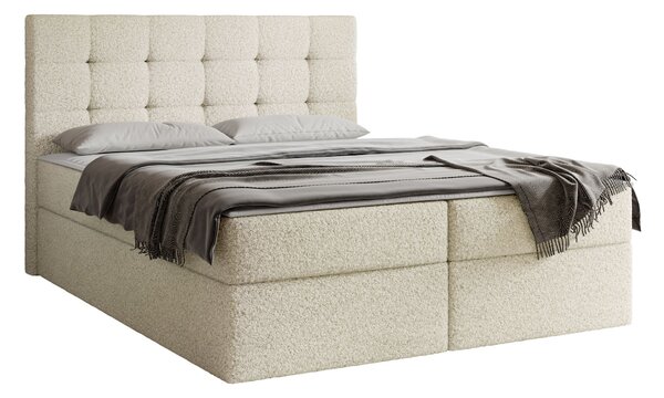 Pat boxspring Comfivo Osculum I, Tapiterie, 112x163x206cm, 123 kg
