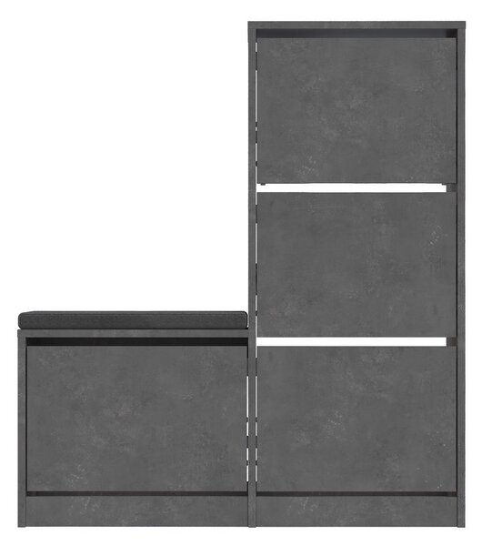 Pantofar/ Dulap pantofi Dora (Gri). 1073143