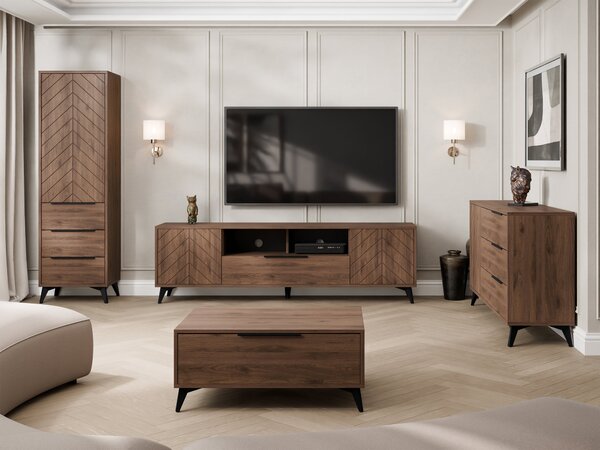 Set de living Comfivo Citrus IV, Nuc, PAL laminat, MDF