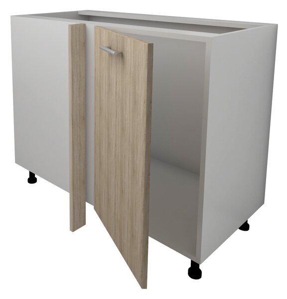 Corp haaus Lecce, Stejar Sonoma/Alb, 98 x 50 x 80 cm