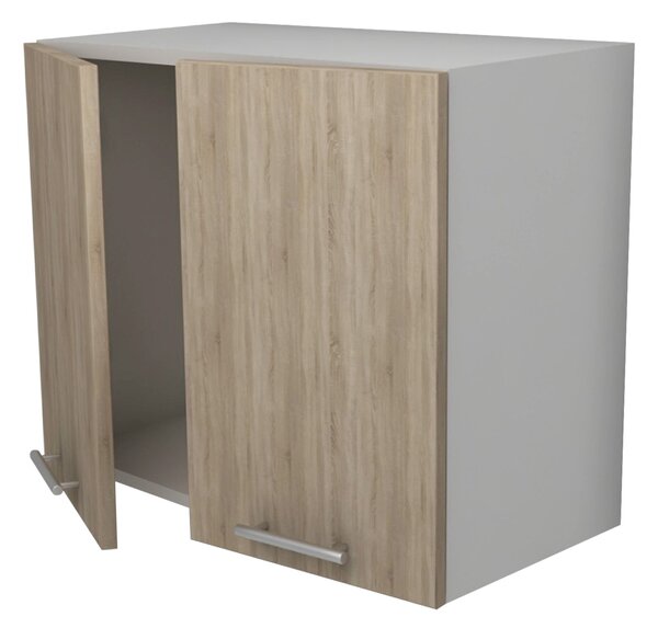 Corp haaus Lecce, Stejar Sonoma/Alb, 60 x 30 x 50 cm