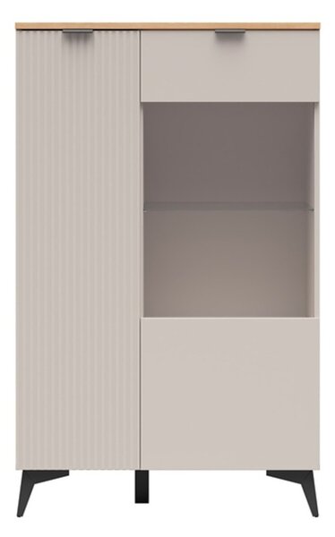 Bufet Ruvmeli 101, Cașmir, Stejar, PAL laminat, 138x85x41cm, 47.55 kg