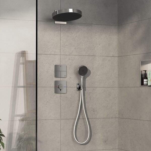Hansgrohe ShowerSelect Comfort Q baterie de duș ascuns cu termostat crom 15589000