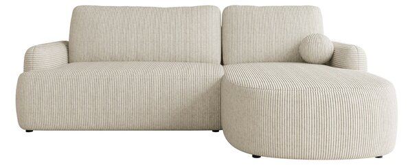 Colțar Comfivo Popis, Funcția de dormit, Spațiu de depozitare, 250x174x90cm, 124 kg, Picioare: Plastic