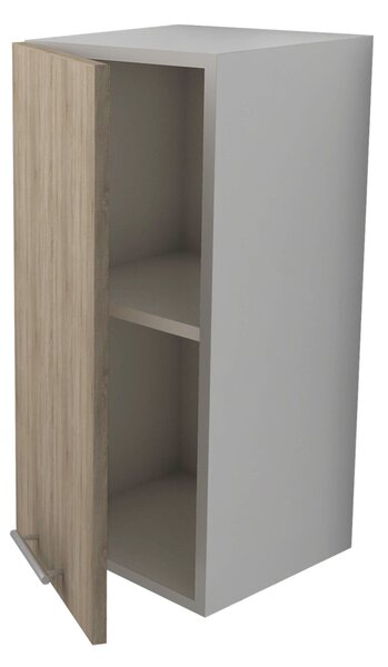 Corp haaus Lecce, 1 Usa, Stejar Sonoma/Alb, 30 x 30 x 65 cm