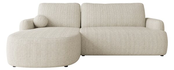 Colțar Comfivo Popis, Funcția de dormit, Spațiu de depozitare, 250x174x90cm, 124 kg, Picioare: Plastic