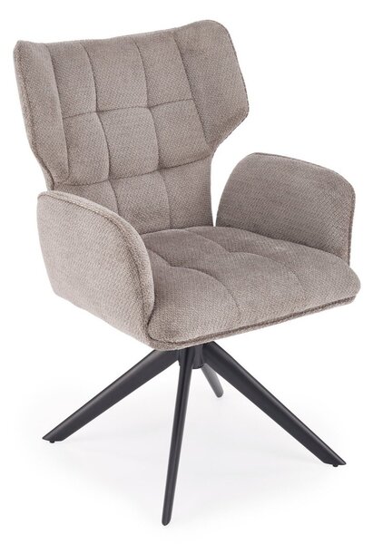 Scaun Houston 2101, Gri, Negru, 90x57x64cm, 12 kg