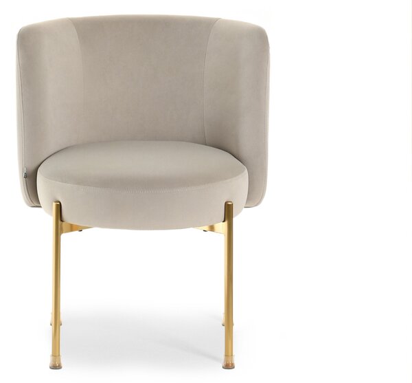 Scaun Charliez (bej + auriu). Promo -14%. 1110979