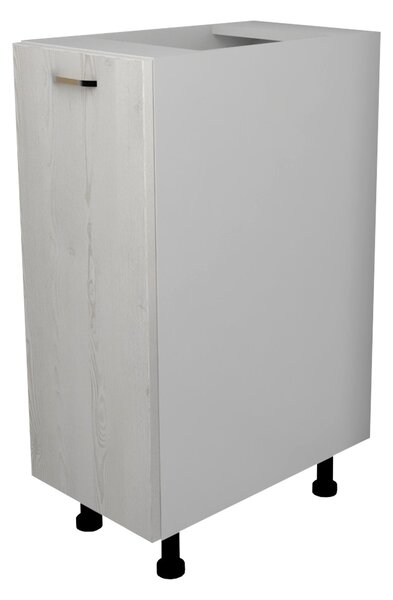 Corp haaus Lecce, 1 Usa, Pin Alb/Alb, 30 x 50 x 80 cm