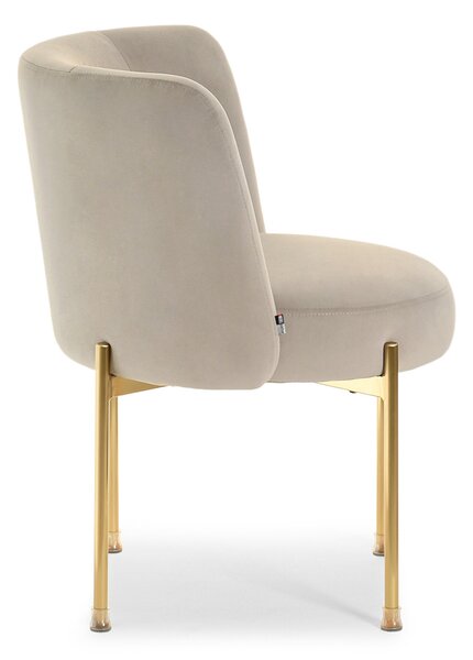 Scaun Charliez (bej + auriu). Promo -14%. 1110979