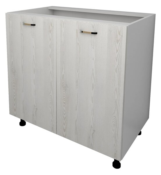 Corp haaus Lecce, 2 Usi, Pin Alb/Alb, 80 x 50 x 80 cm