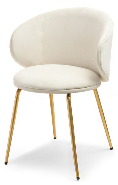 Scaun Carmen (crem + auriu). Promo -13%. 1110995