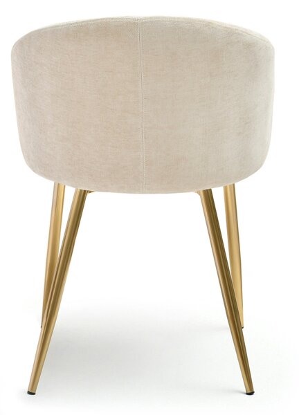 Scaun Carma K (crem + auriu). Promo -13%. 1110997