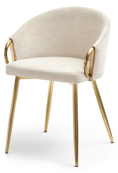 Scaun Carma K (crem + auriu). Promo -13%. 1110997