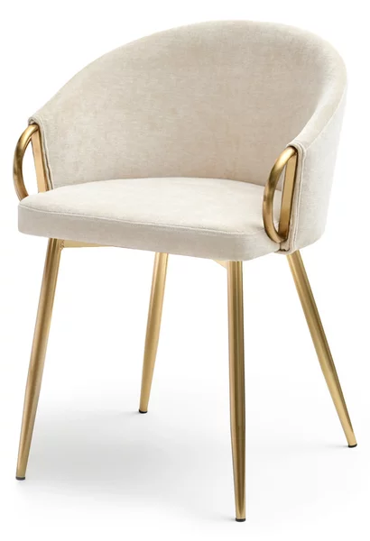 Scaun Carma K (crem + auriu). Promo -13%. 1110997