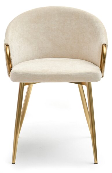 Scaun Carma K (crem + auriu). Promo -13%. 1110997