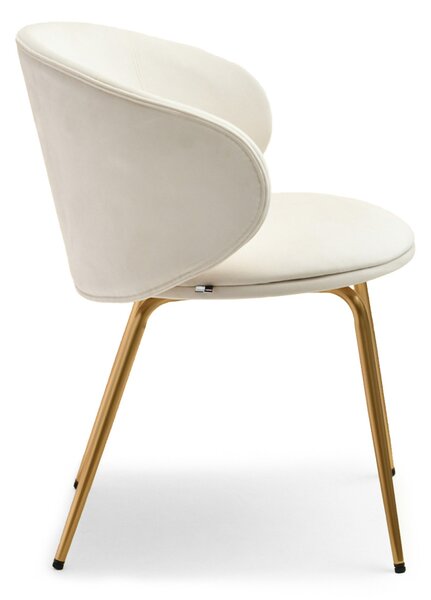 Scaun Carmen (crem + auriu). Promo -13%. 1110995