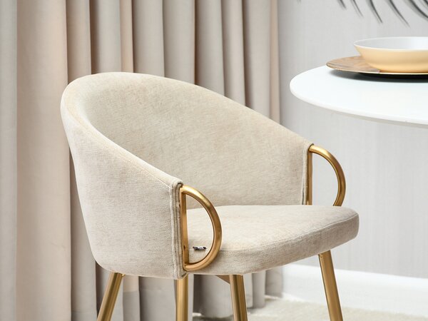Scaun Carma K (crem + auriu). Promo -13%. 1110997
