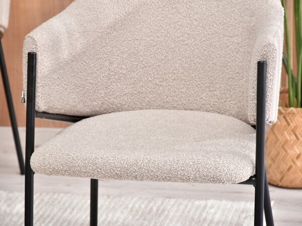 Scaun Chad (bej + negru). Promo -14%. 1111006