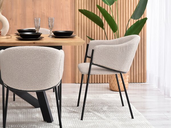 Scaun Chad (bej + negru). Promo -14%. 1111006