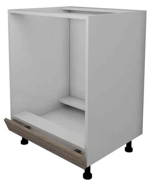Corp haaus Lecce, Stejar Sonoma Inchis/Alb, 60 x 50 x 80 cm