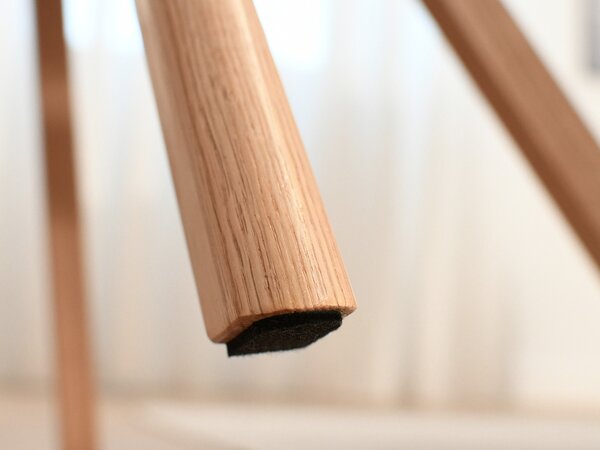 Scaun Doris (bej + stejar). Promo -14%. 1111032