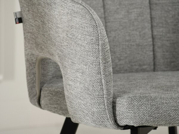 Scaun Carl (gri + negru). Promo -14%. 1111024