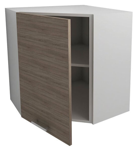 Corp haaus Lecce, Stejar Sonoma Inchis/Alb, 60 x 60 x 65 cm