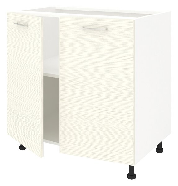 Corp haaus Lecce, 2 Usi, Larice/Alb, 80 x 50 x 80 cm