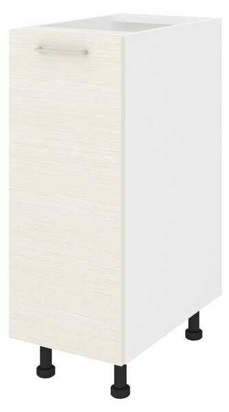 Corp haaus Lecce, 1 Usa, Larice/Alb, 30 x 50 x 80 cm
