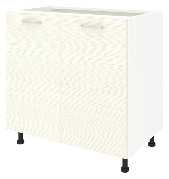Corp haaus Lecce, 2 Usi, Larice/Alb, 80 x 50 x 80 cm
