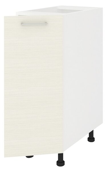 Corp haaus Lecce, 1 Usa, Larice/Alb, 30 x 50 x 80 cm
