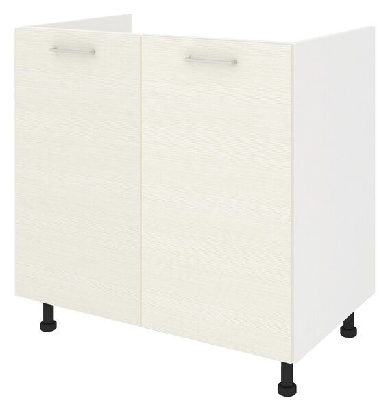 Corp haaus Lecce, 2 Usi, Larice/Alb, 80 x 50 x 80 cm