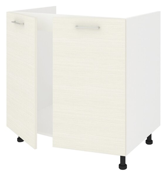 Corp haaus Lecce, 2 Usi, Larice/Alb, 80 x 50 x 80 cm
