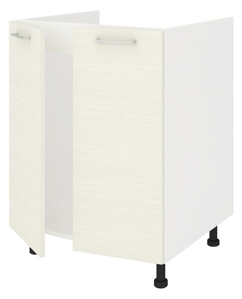 Corp haaus Lecce, 2 Usi, Larice/Alb, 60 x 50 x 80 cm