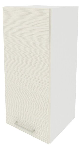 Corp haaus Lecce, 1 Usa, Larice/Alb, 30 x 30 x 65 cm
