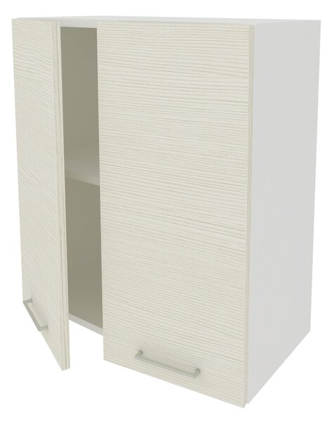 Corp haaus Lecce, 2 Usi, Larice/Alb, 60 x 30 x 65 cm