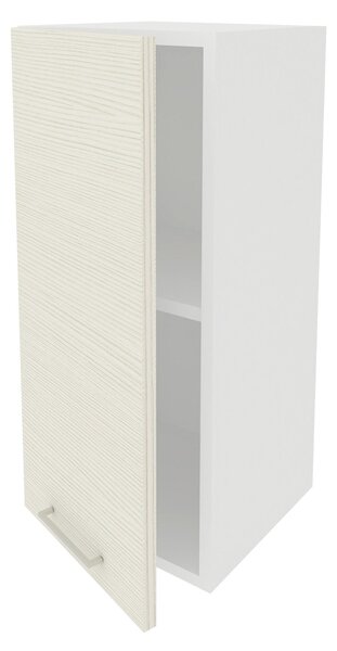 Corp haaus Lecce, 1 Usa, Larice/Alb, 30 x 30 x 65 cm