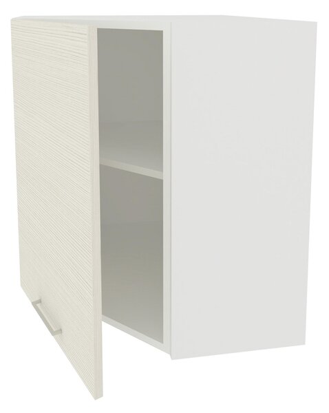 Corp haaus Lecce, Larice/Alb, 60 x 60 x 65 cm