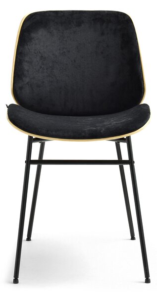 Scaun Jordan (stejar negru + negru). Promo -13%. 1111083