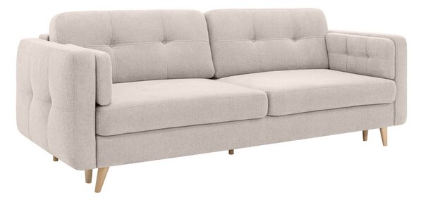 Canapea extensibilă Boston 765, Numărul de locuri: 4, Spațiu de depozitare, 87x225x109cm, 83 kg, Picioare: Lemn