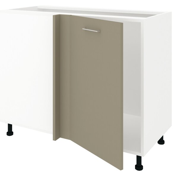 Corp haaus Lecce, Taupe/Alb, 98 x 50 x 80 cm