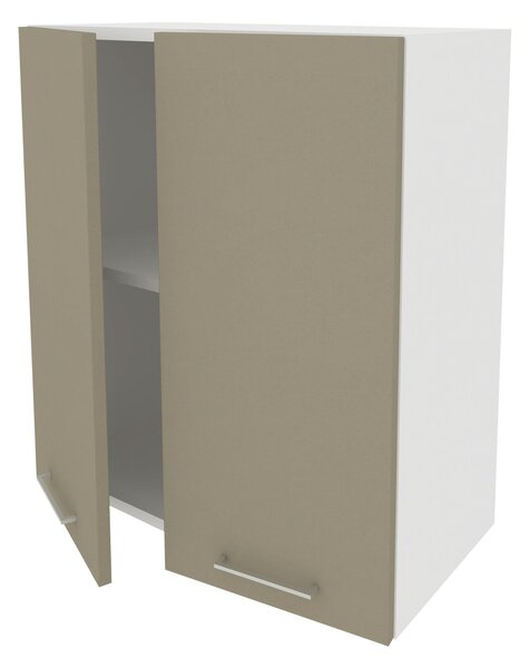 Corp haaus Lecce, 2 Usi, Taupe/Alb, 60 x 30 x 65 cm