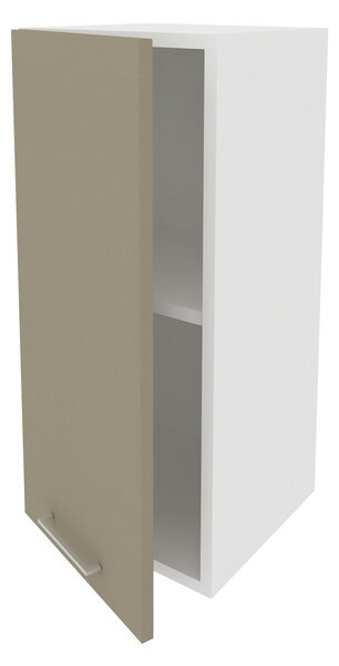 Corp haaus Lecce, 1 Usa, Taupe/Alb, 30 x 30 x 65 cm